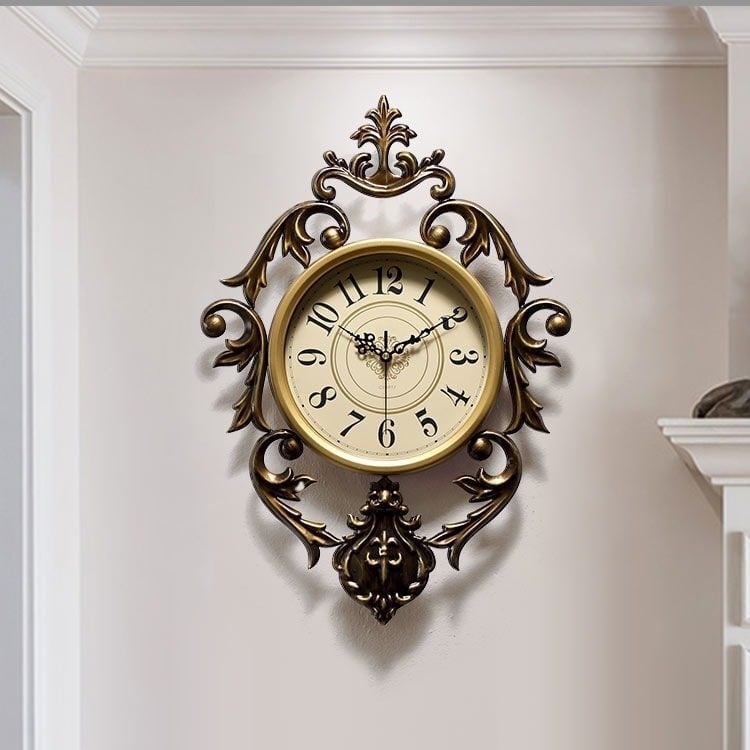 ノスタルジック掛け時計 レトロ 壁時計リビングルーム ベッドルーム