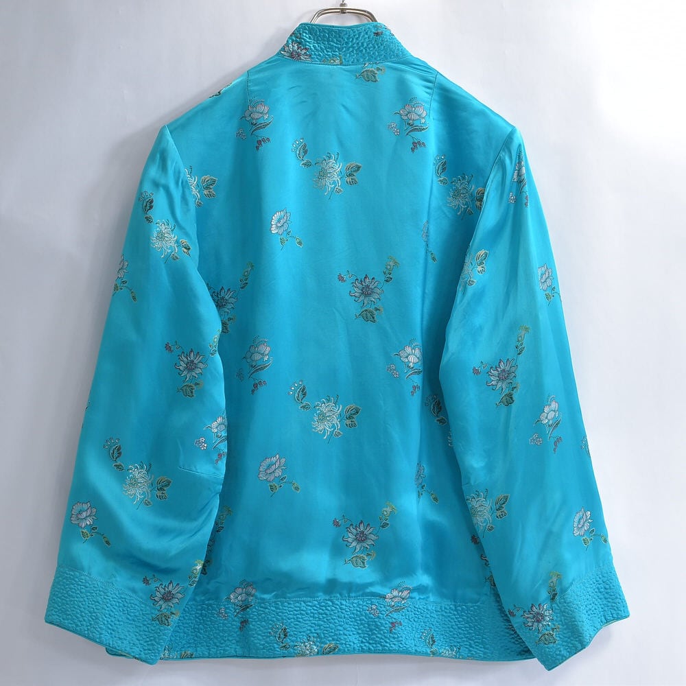 Vintage 60s フローラル柄 総刺繍 デザイン リバーシブル Vintage 60s フローラル柄 総刺繍 デザイン リバーシブル