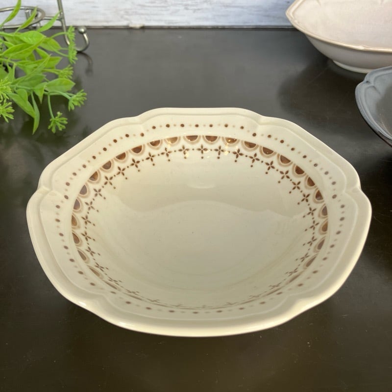 ティーク型 5.0浅鉢 16cm 【全6色】丸皿 アンティーク調 | 食器の