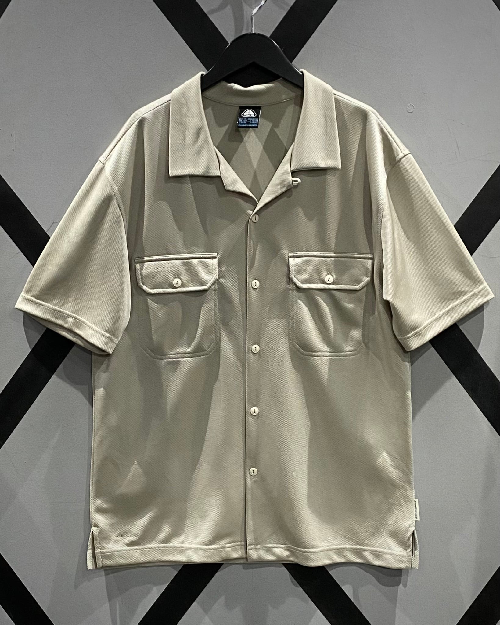 X VINTAGE】“NIKE ACG” Pocket Gimmick Vintage S/S Open Collar Shirt