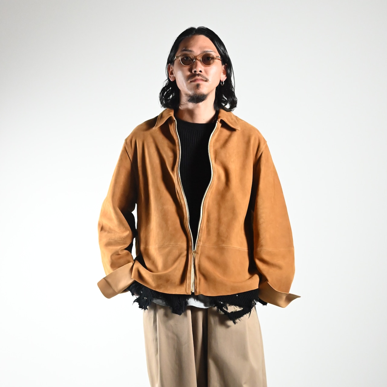barbell object(バーベルオブジェクト)leather jktコーディネート