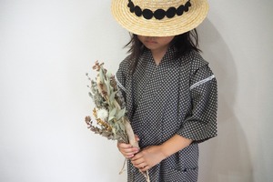 オリジナル甚平　モダンジンベイ　波紋