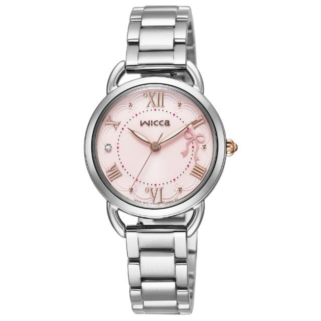 CITIZEN wicca シチズン ウィッカ ソーラーテック 限定モデル 替えバンド付き シンプルアジャスト レディース腕時計 KP9-218-91