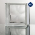 ガラスブロック 190 x 190 x 95 mm 6個セット クリアシリーズ