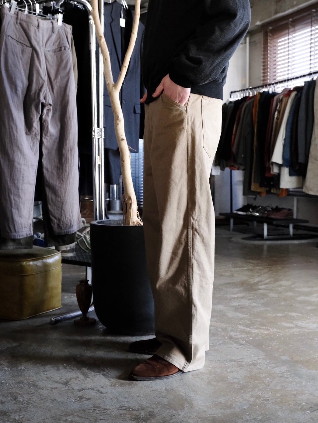 ENCOMING】 ENST DENIM TROUSER | THE OUR