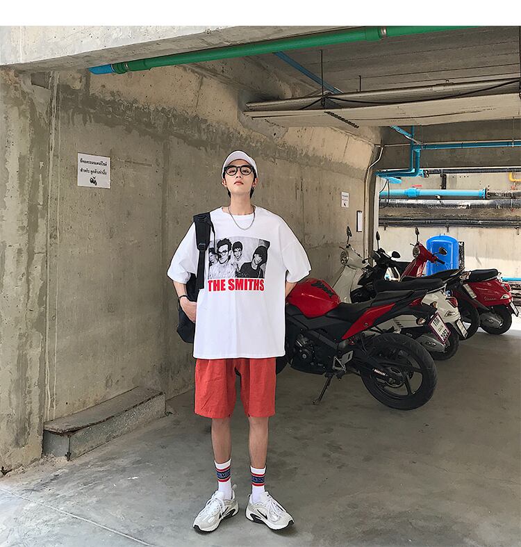 全2色 Tシャツ カットソー プリント カジュアル シンプル