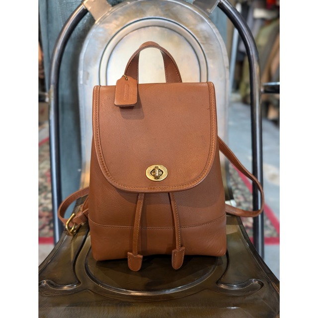 ［USED］OLD COACH No.C7M-9960 Leather Backpack / MADE IN USA