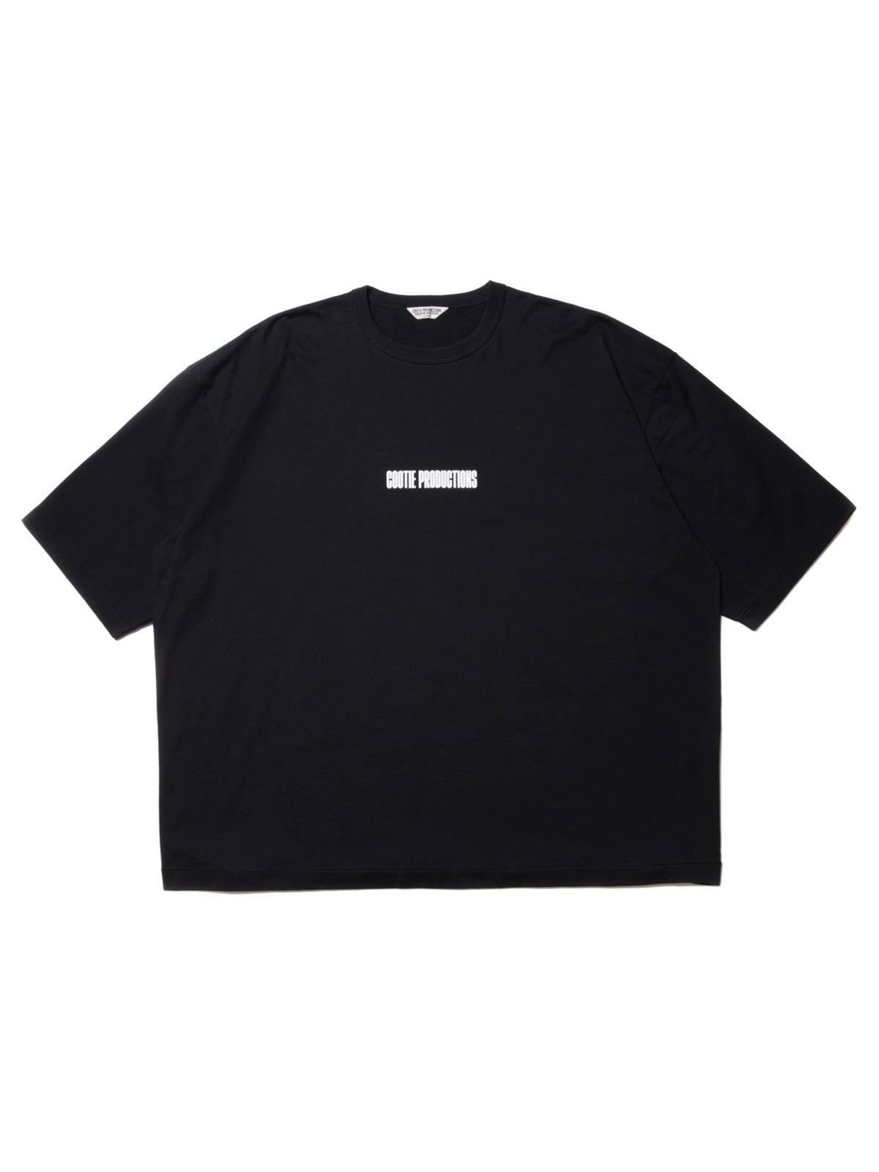 Print Oversized S/S Tee (MARY) - Black -