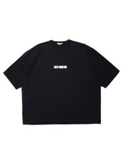 Print Oversized S/S Tee (MARY) - Black -