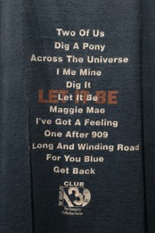 The Beatles 1996 "Let It Be" double printed t shirt