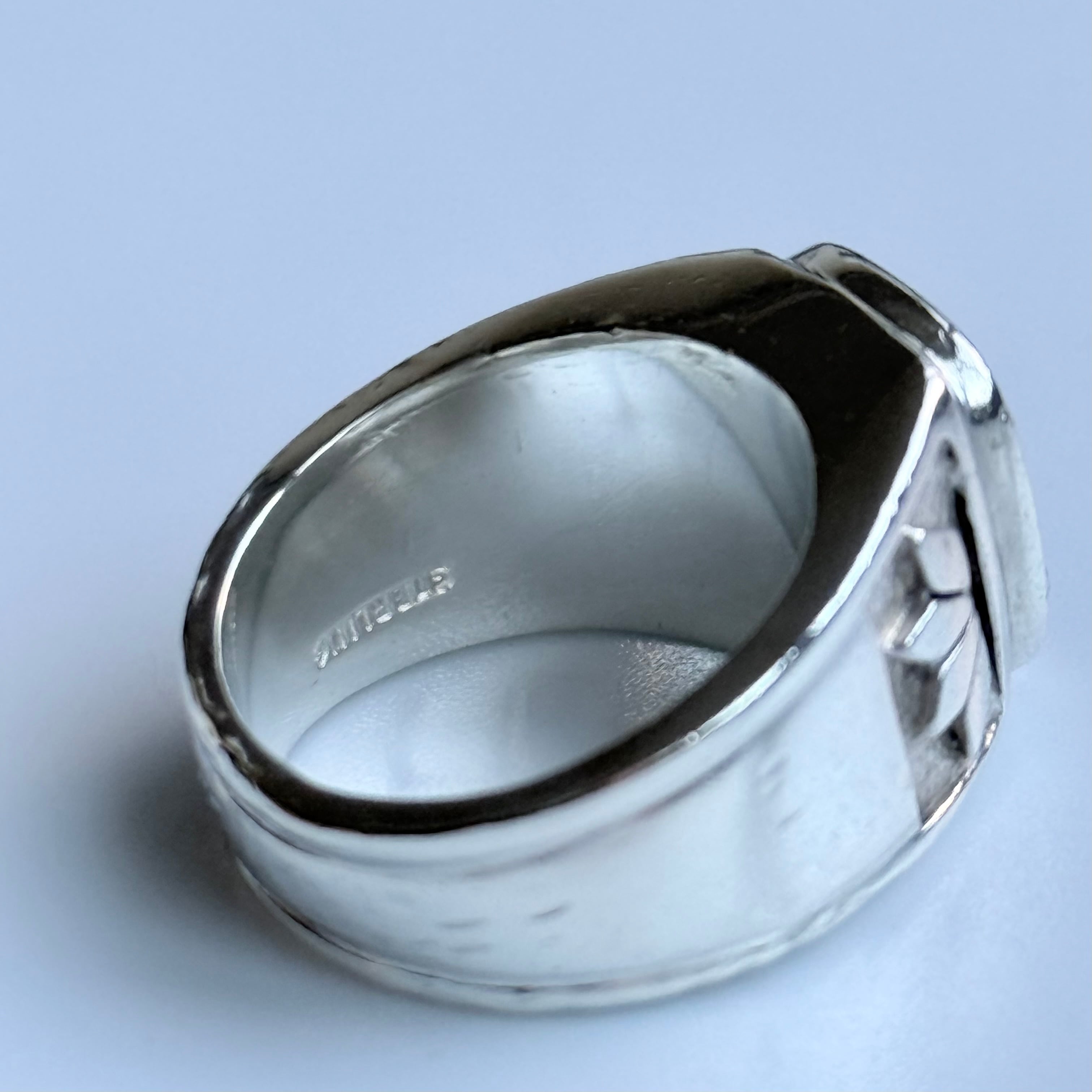 vintage tiffany ヴィンテージティファニー signet ring lapis lazuli