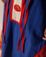1970's Roberta Vercellino y Luis / Festival Dress