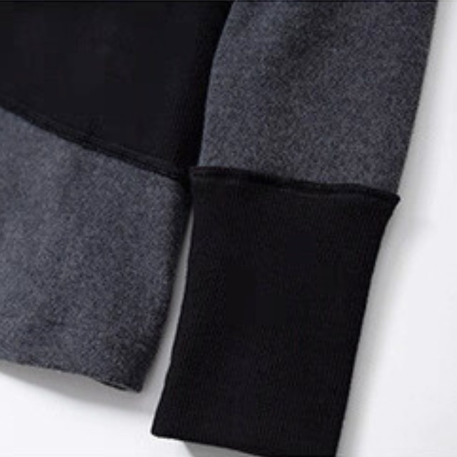 Asymmetric panel turtleneck top C1398