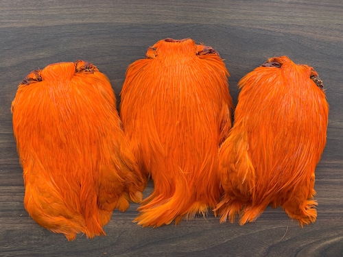 Indian Rooster Neck dyd ORANGE