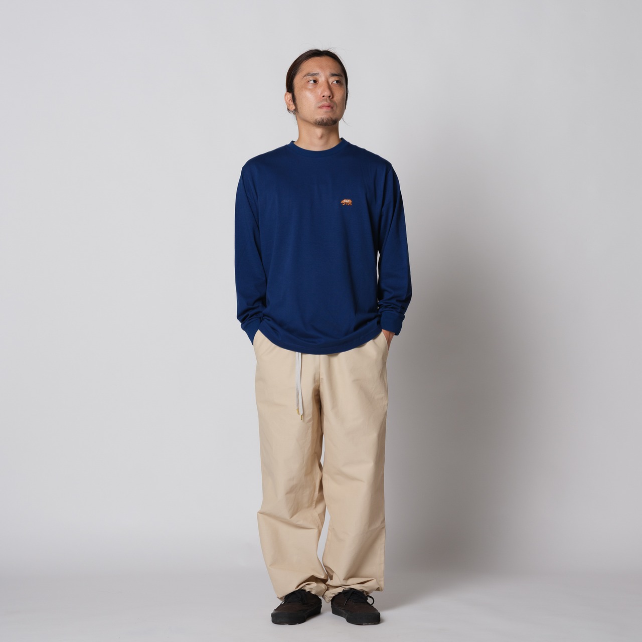 【DARGO】Cotton Nylon Track Pants（TONGUE BEIGE）