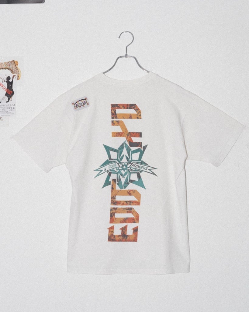 1990s OXBOW Print T-shirt made in Portugal | Memory Memento