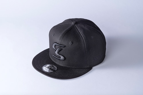 Godiamo Sport × NEWERA 9FIFTY FLAT BILL SNAPBACK CAP（Black)