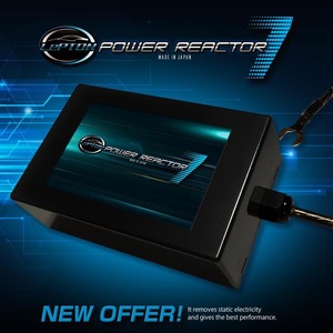 燃費向上グッズ レプトンパワーリアクター7 モニターテスト販売！第２弾！ 車 トルク アップ 車 静電気 除去 車 チューニングパーツ