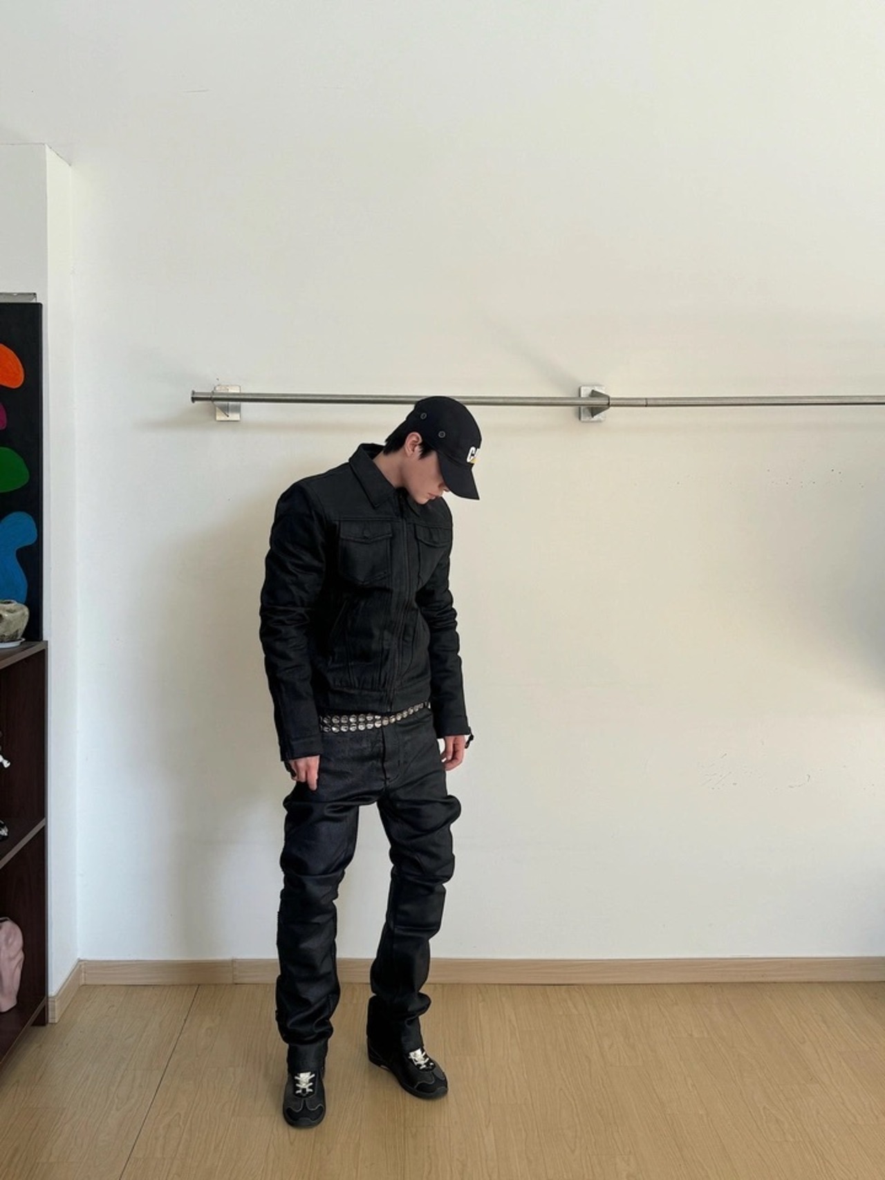 BH 26SS「BP-04」ハンドメイド シミターカットスリムワックスコートデニム