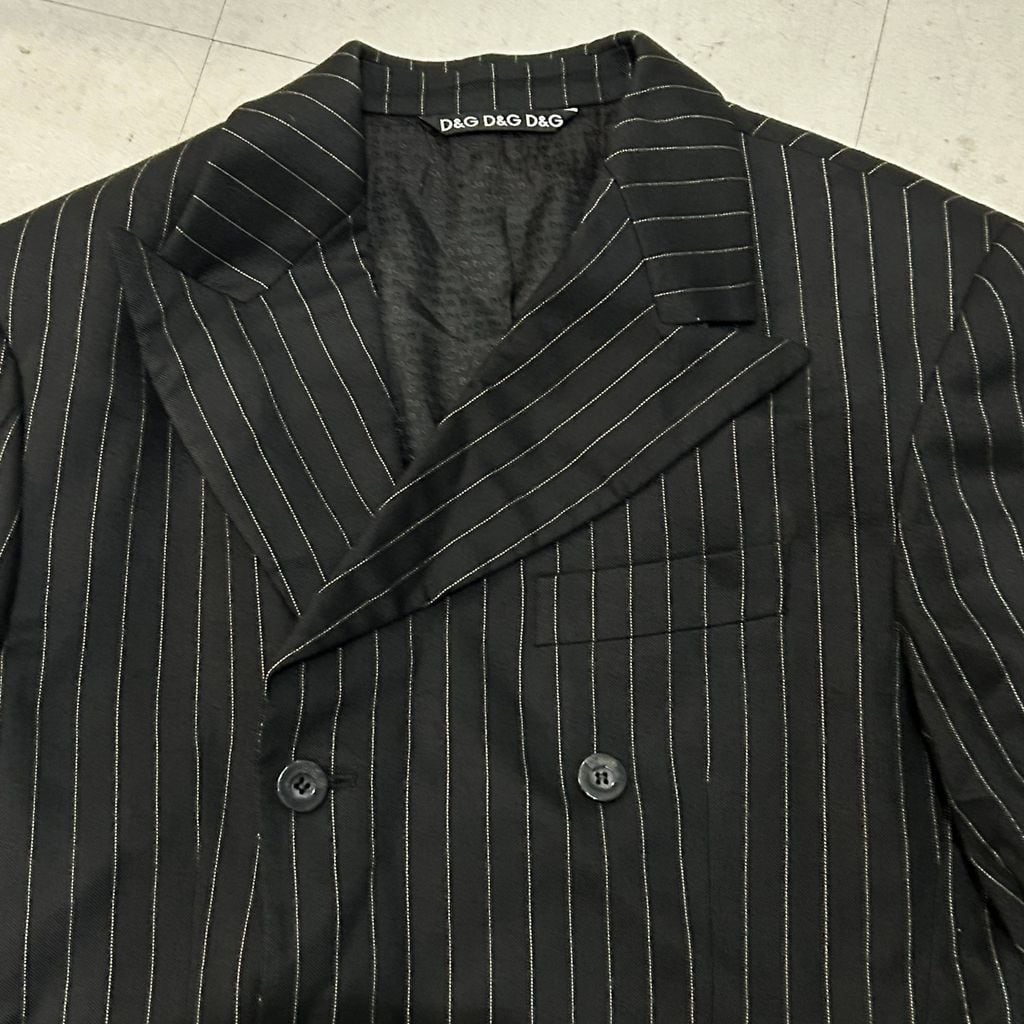 DOLCE&GABBANA ドルチェ＆ガッバーナ Stripe Tailored Suits