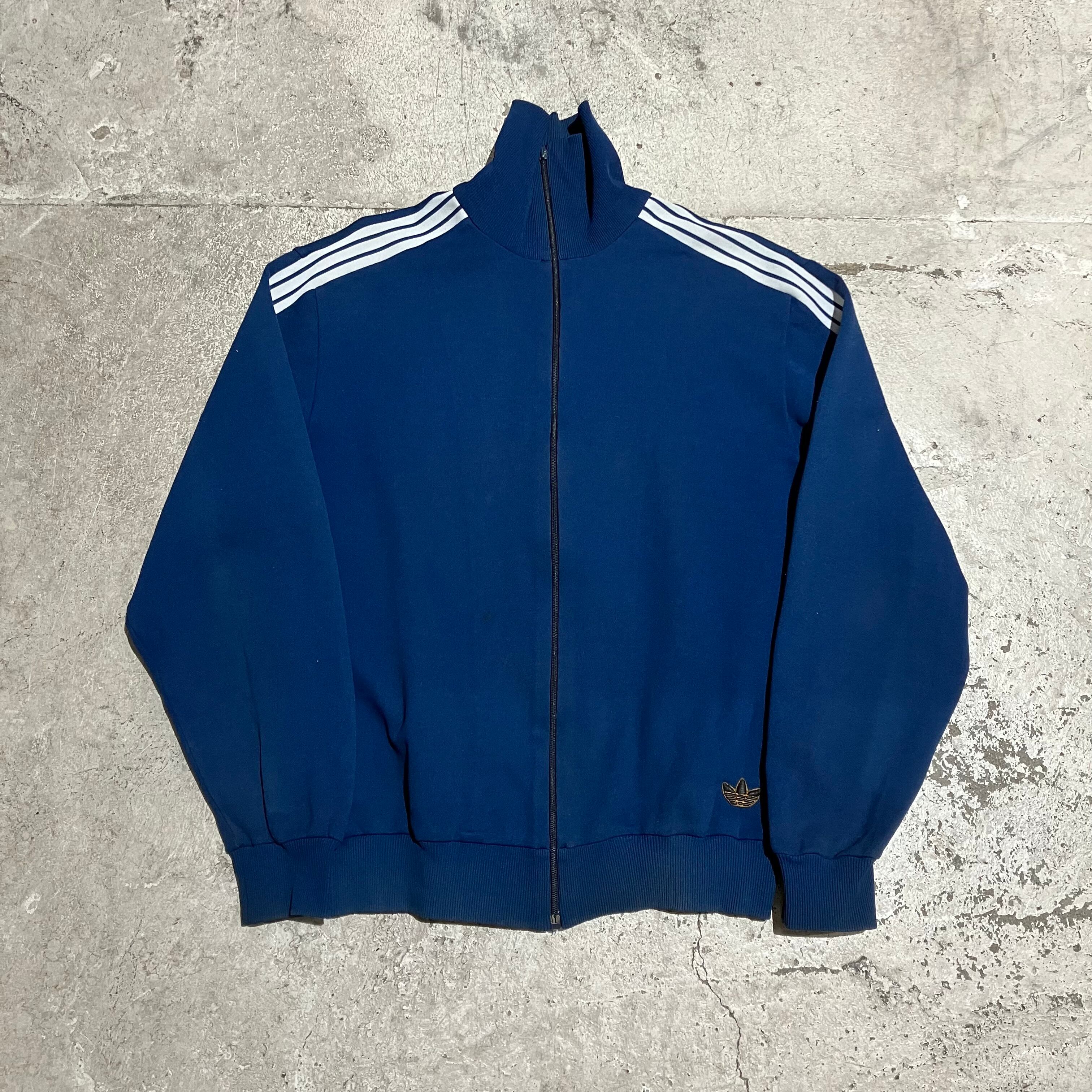 adidas descente 80s track jacket blue