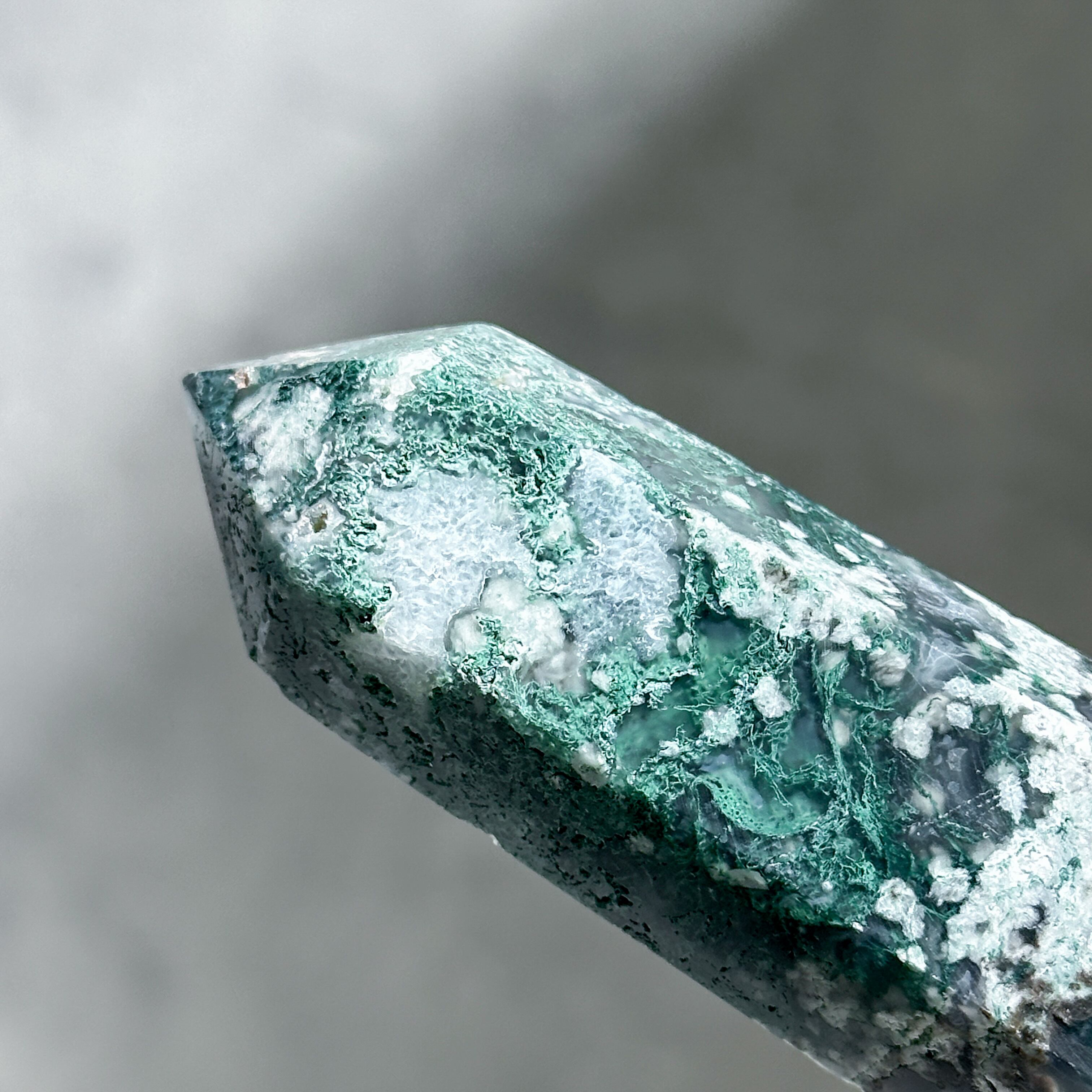 モスアゲート タワー62◇ Moss Agate ◇天然石・鉱物・パワーストーン