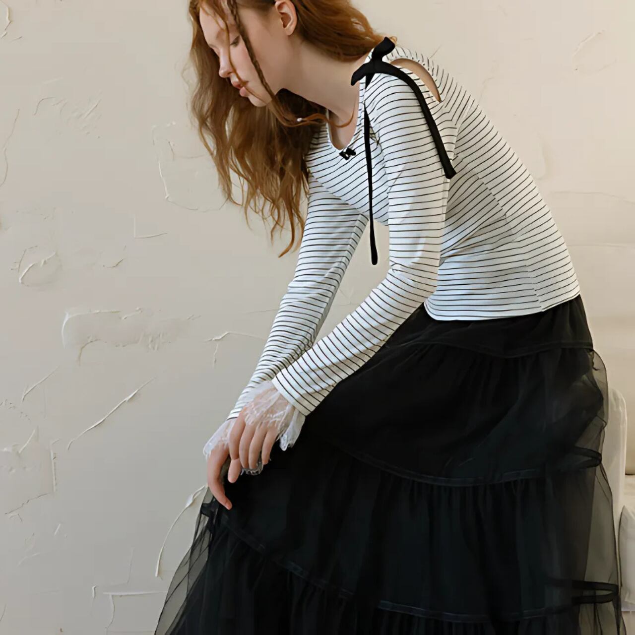 Border Feminine Top F0236