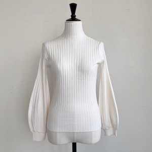 〈SELECT〉ハイネックリブニットプルオーバー T66118PL