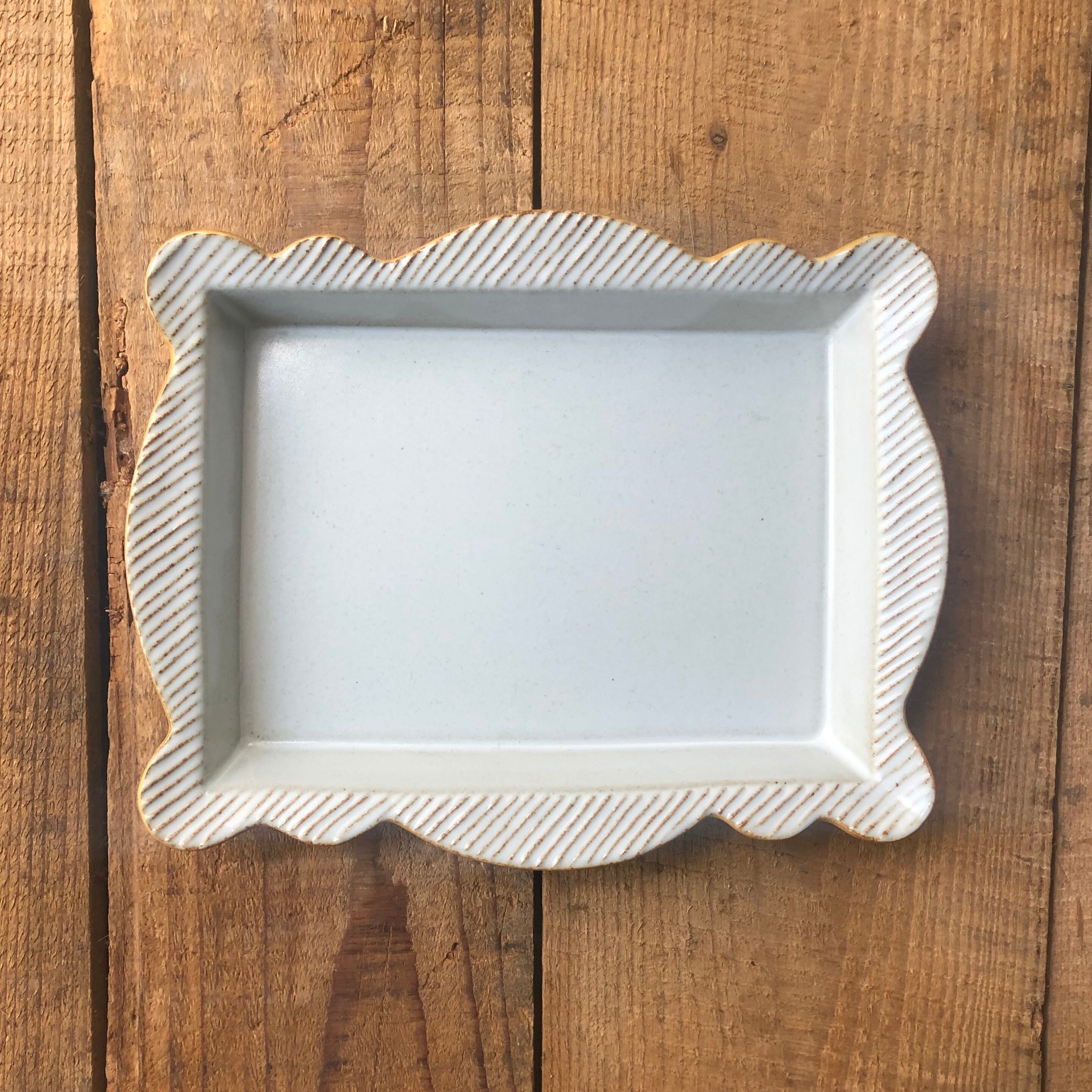 sen frame プレート 大/角