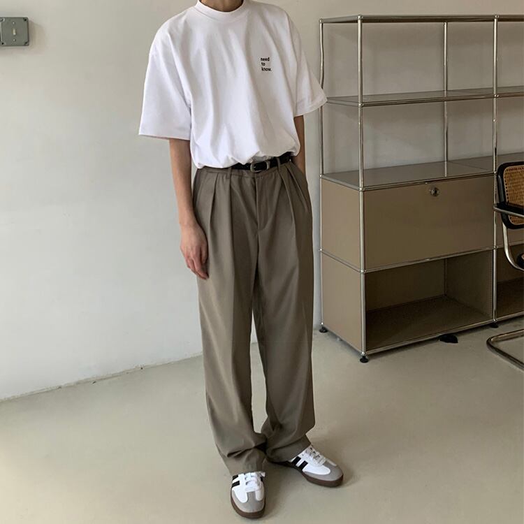 ★DAILY COMMUTER CASUAL DRAPE PANTS　　　A0516