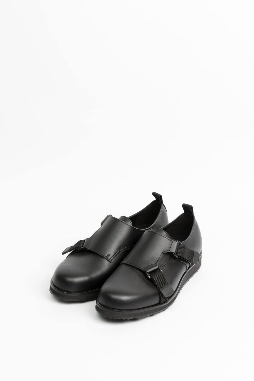 受注生産】004 : dual monk _ [#1 timeless] _ #black | stglitz