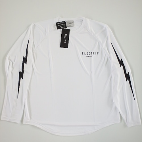 ELECTRIC：UNDERVOLT DRY RAGLAN L/S Tee WHITE