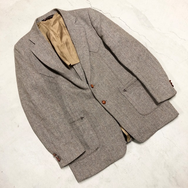 ⊕1970'S H BAR C TWEED WESTERN JACKET