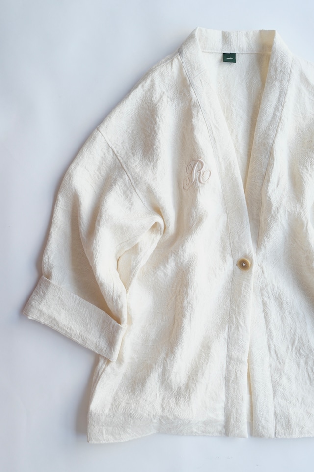【suie】Linen Jacquard Gown/リネンジャガードガウン 【suie】Linen Jacquard Gown/リネンジャガードガウン