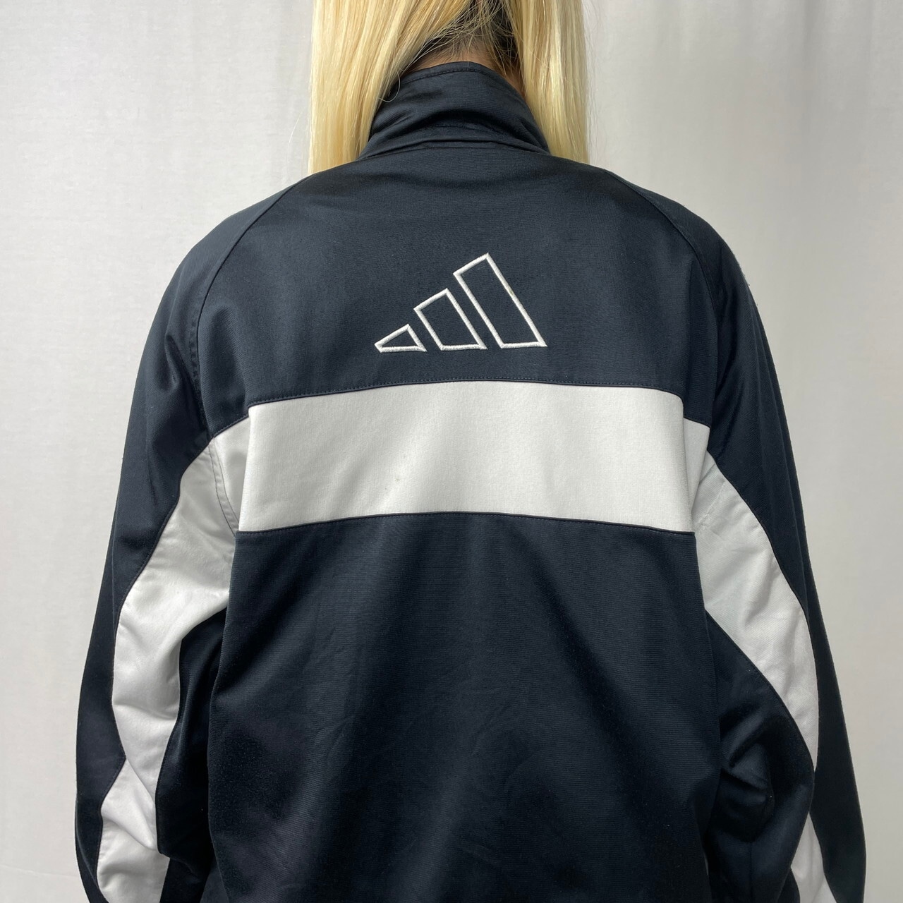 00年代 adidas アディダス パフォーマンスロゴ ジャージ トラック 
