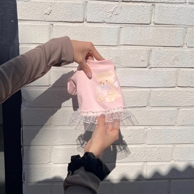 【予約】[Hi yeboo] love, cupid sweatshirt (pink)