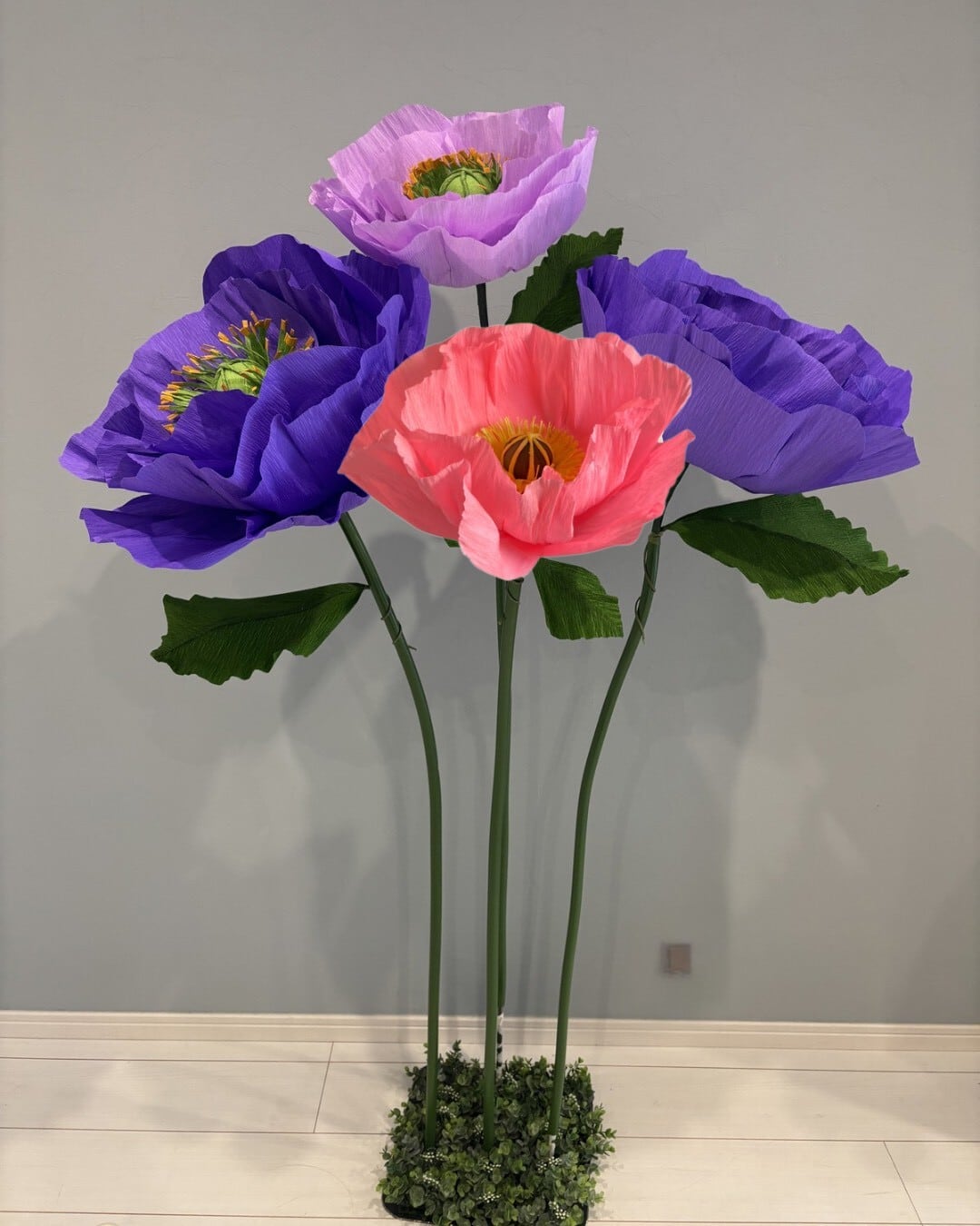 ポピー Mサイズ（40cm）：ジャイアントフラワー | giantflower