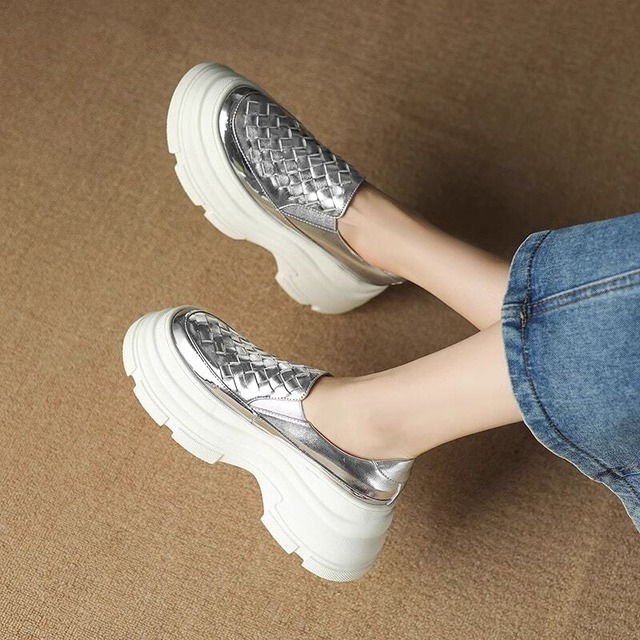 Woven design sneakers　M4668