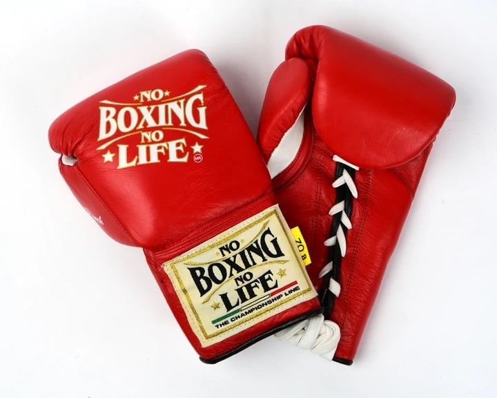 No Boxing No Lifeボクシンググローブ レッド8オンス | ボクシング ...