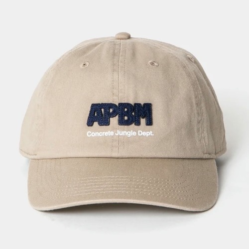 【APPLEBUM】アップルバム "APBM" CAP (BEIGE) スナップバックCAP