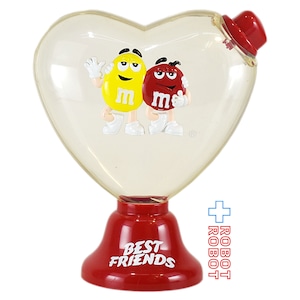 M&M's ディスペンサー フレンドシップボトル レッド＆イエロー