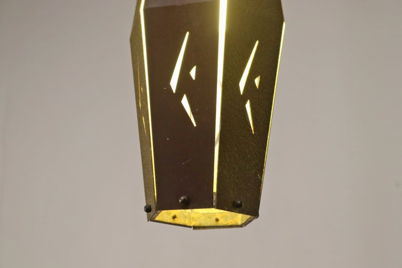 ヴィンテージ ペンダントライト ランプ 照明 和モダン 吊り下げ 金属製