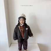 【取寄】THE GOGUMA コーデュロイカーゴ裏起毛パンツ｜冬服｜韓国子供服