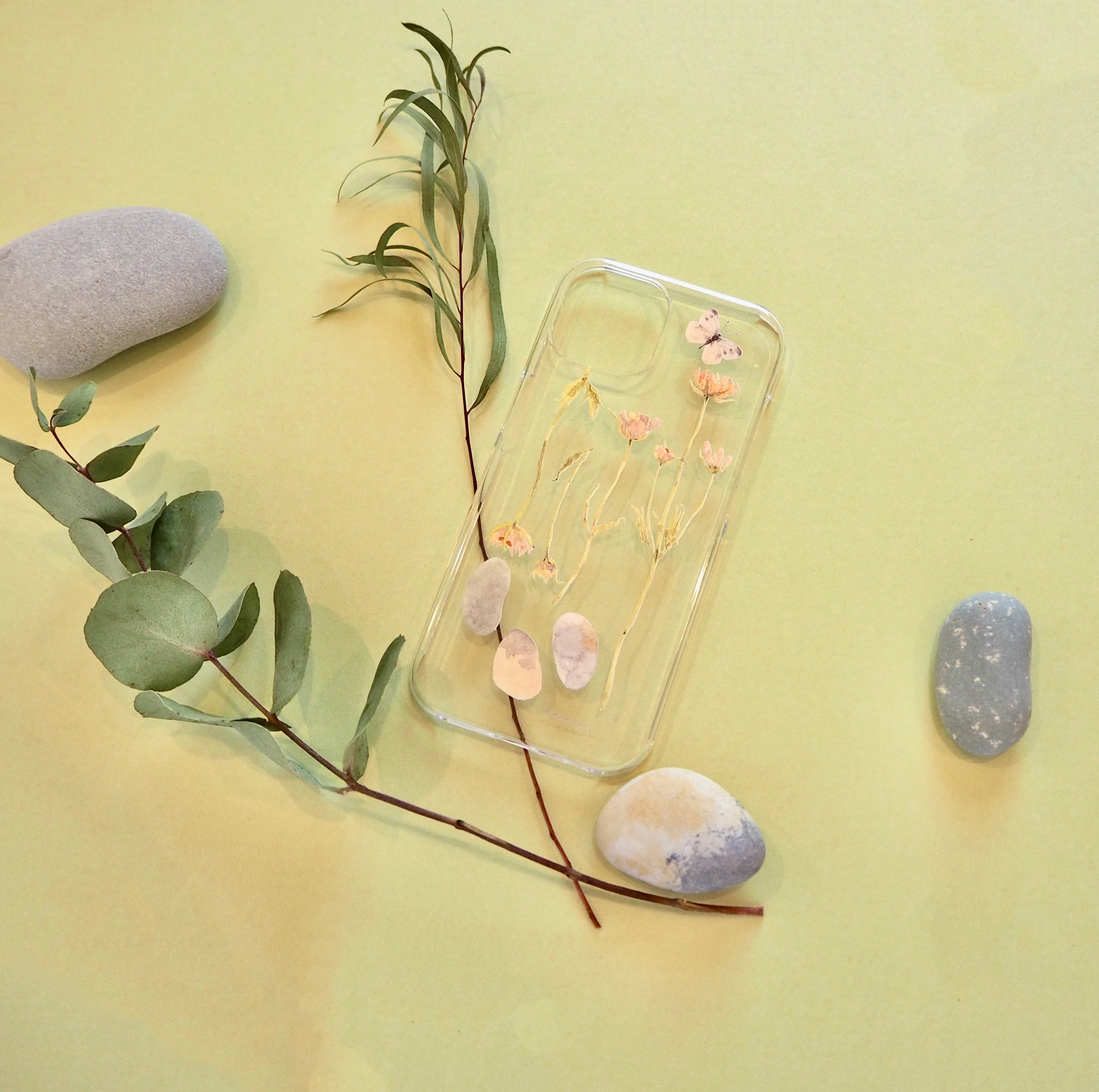 clear iPhone case《詩と散歩》