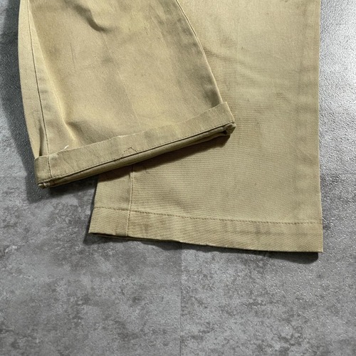 80s Dickies Khaki work talon 874 USA製 詳細写真11