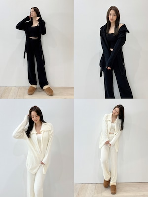 やわらかシャギーニット3点セット ￥7,200+tax