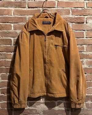 【Caka act3】Pocket Gimmick Vintage Zip Up Corduroy Work Jacket