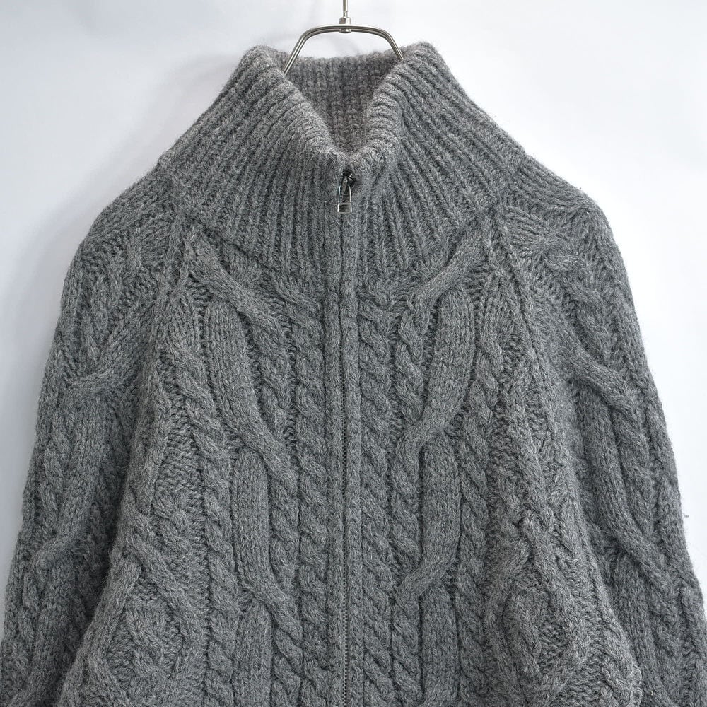 90～00s SPICE ISLAND スパイスアイランド ケーブル編み アランニット