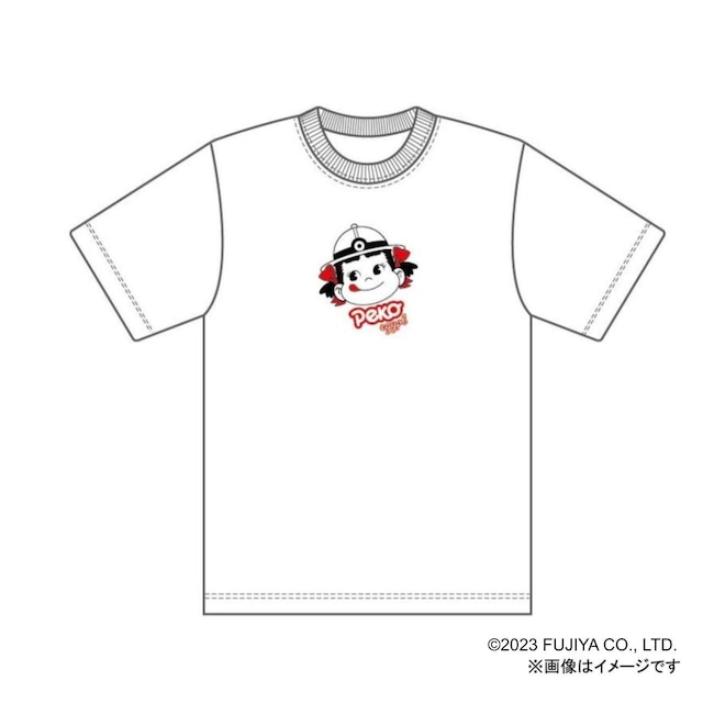 「古代エジプト美術館展」／ペコちゃんオリジナルTシャツ（白）