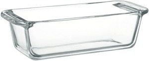 【在庫のみ】iwaki(イワキ) 耐熱ガラス ケーキ型 パウンドケーキ型 角型 18×8cm用 BC211